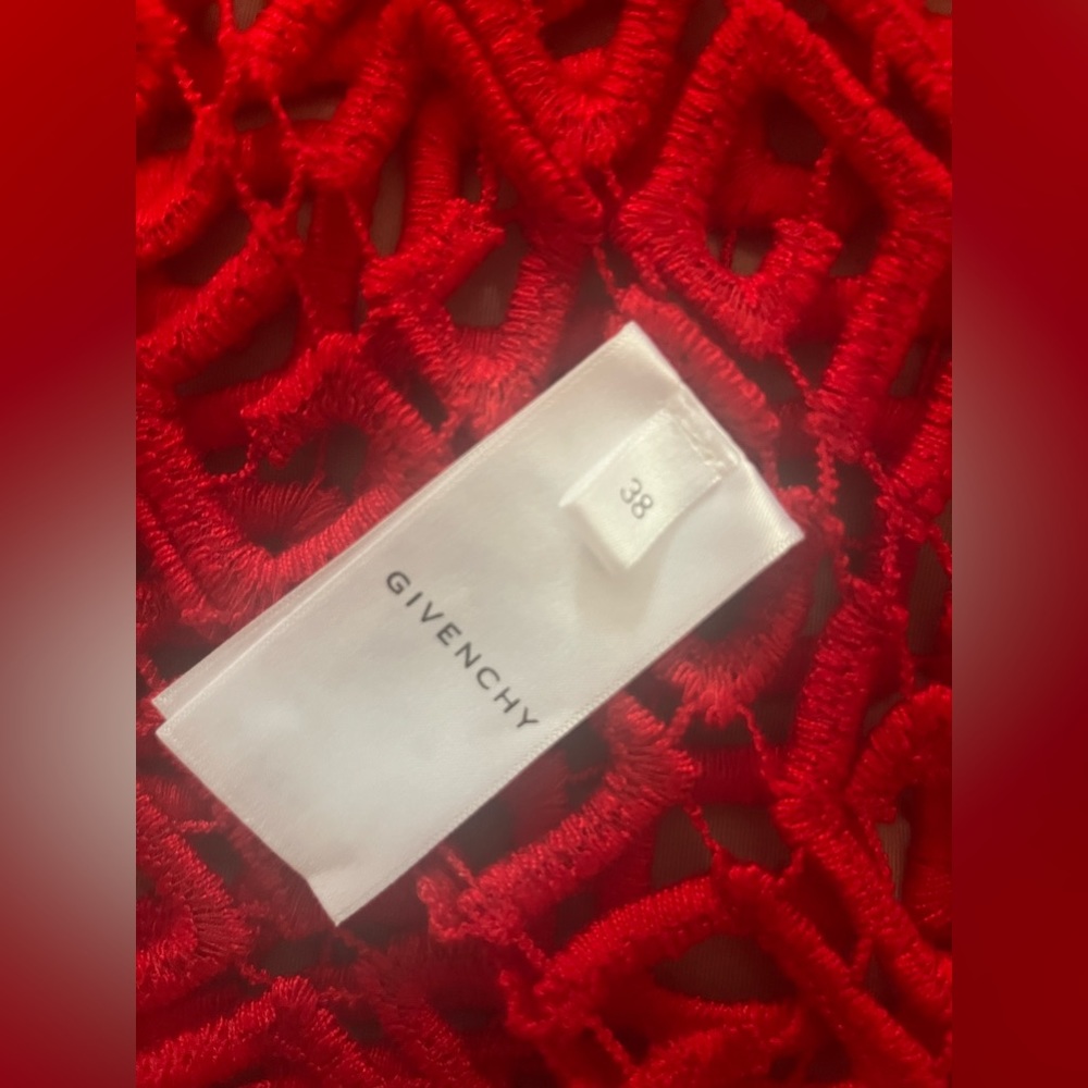 Givenchy red sweater shirt
